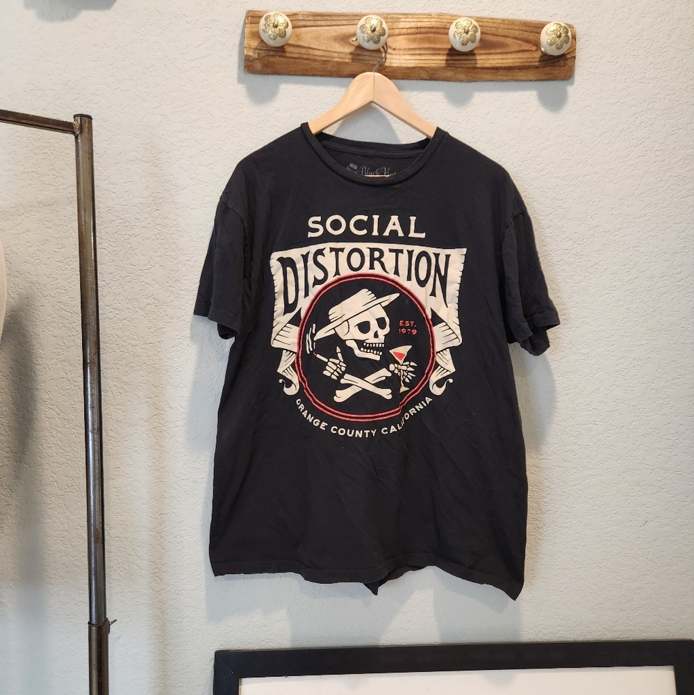 Social Distortion Black Tee
